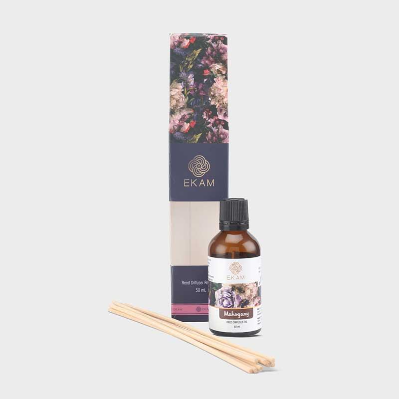 Mahogany Reed Diffuser Refill Pack, 50ml