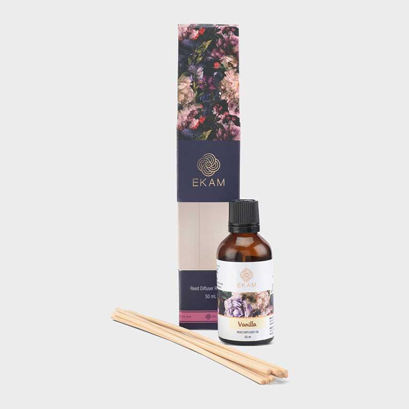 Vanilla Reed Diffuser Refill Pack, 50ml