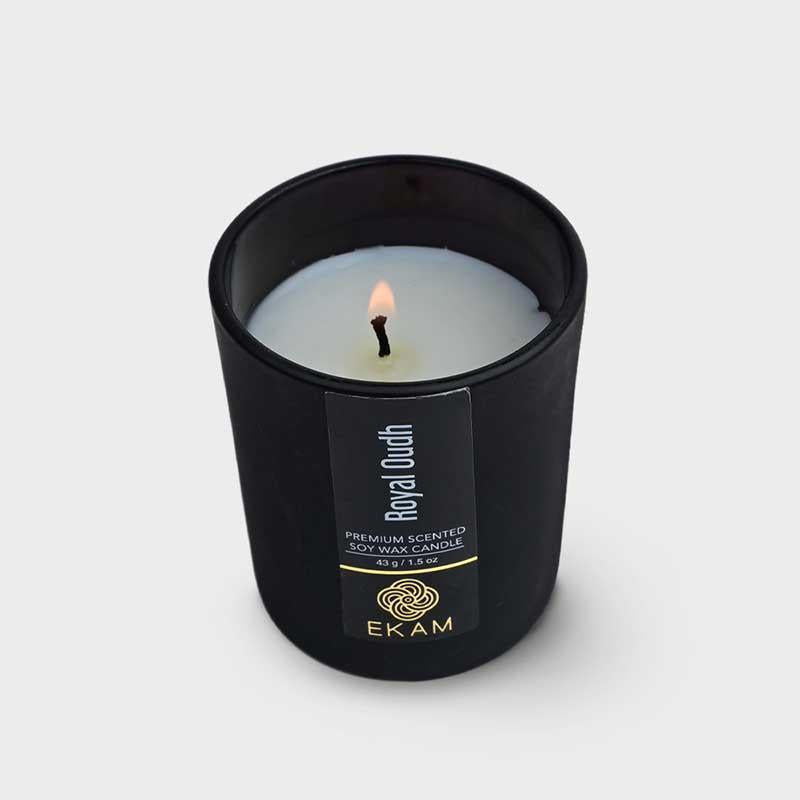 Royal Oudh Shot Glass Scented Candle