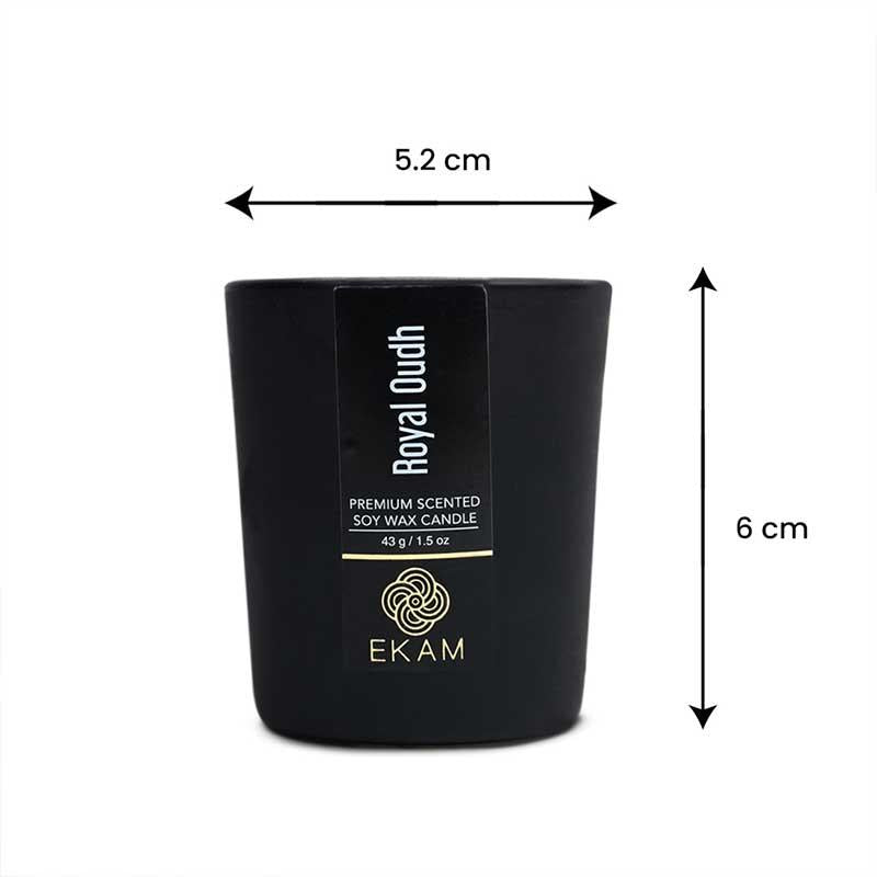 Royal Oudh Shot Glass Scented Candle
