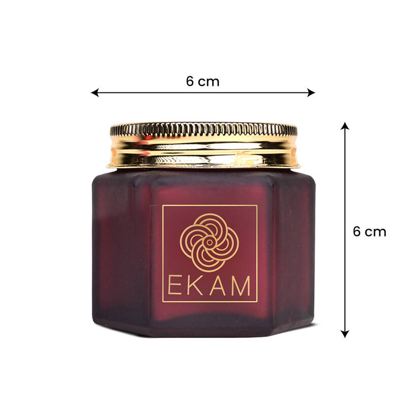 Cranberry Hexa Jar Scented Candle