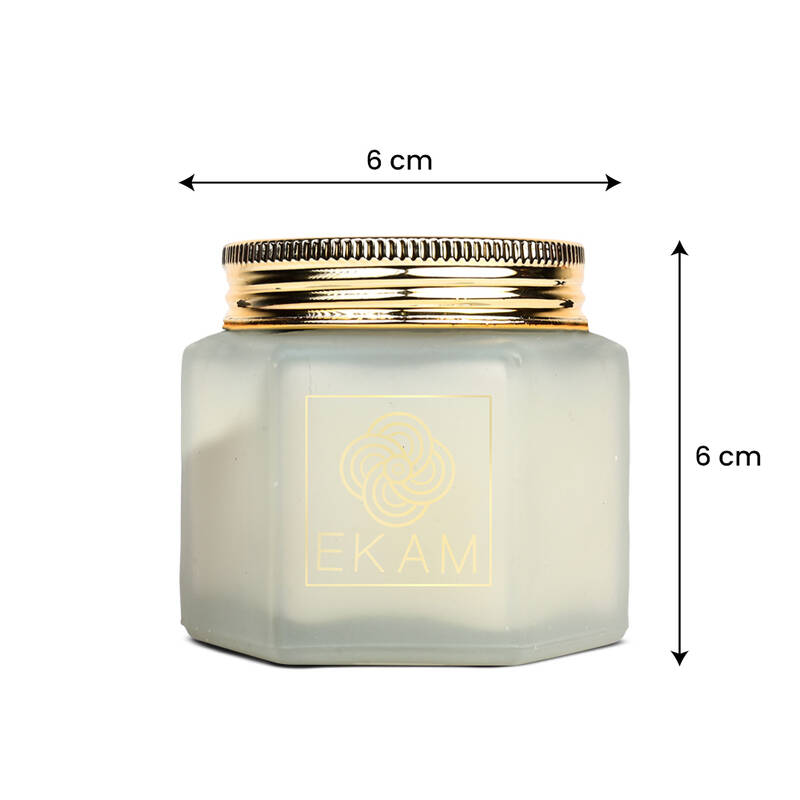 Fresh Cotton Hexa Jar Scented Candle