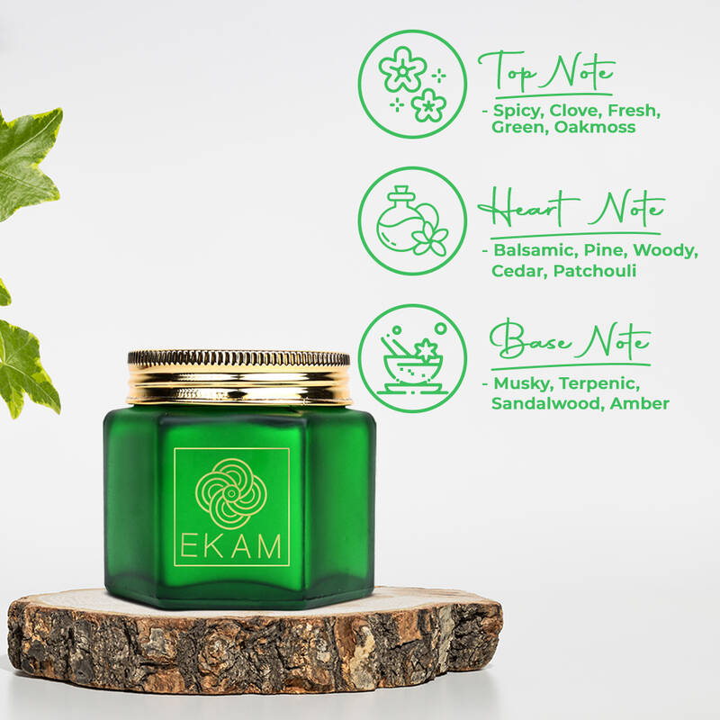 Forest Pine Hexa Jar Scented Candle