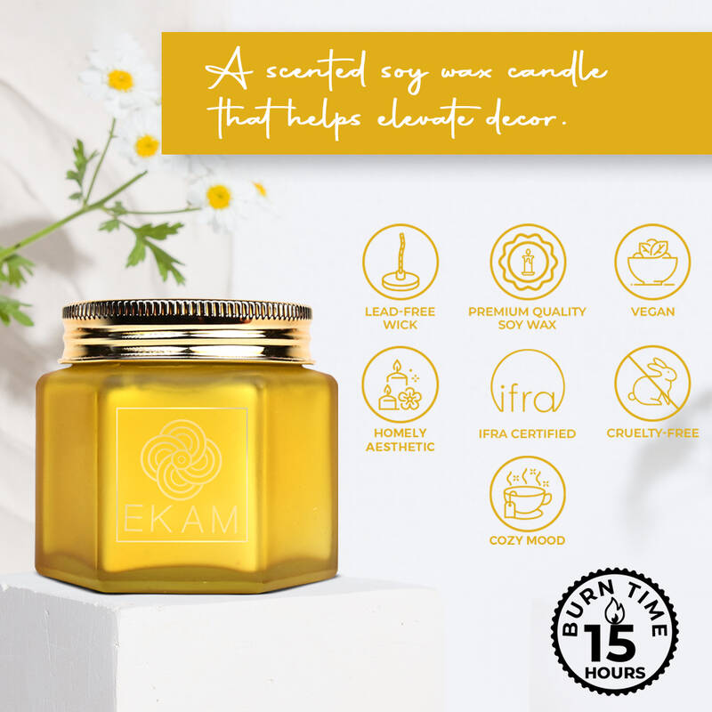 Fruit Splash Hexa Jar Scented Candle