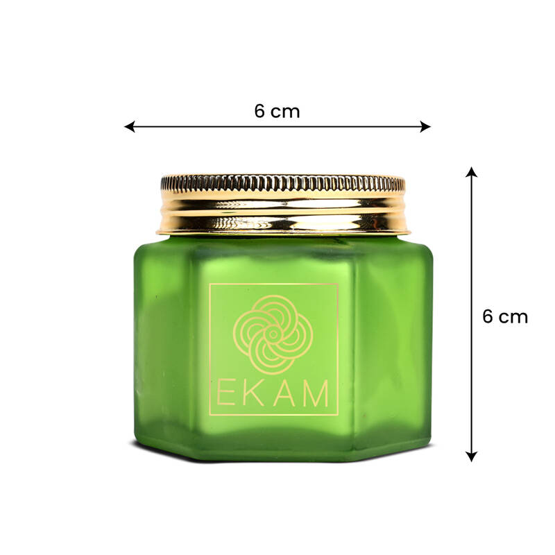 Herb Garden Hexa Jar Scented Candle