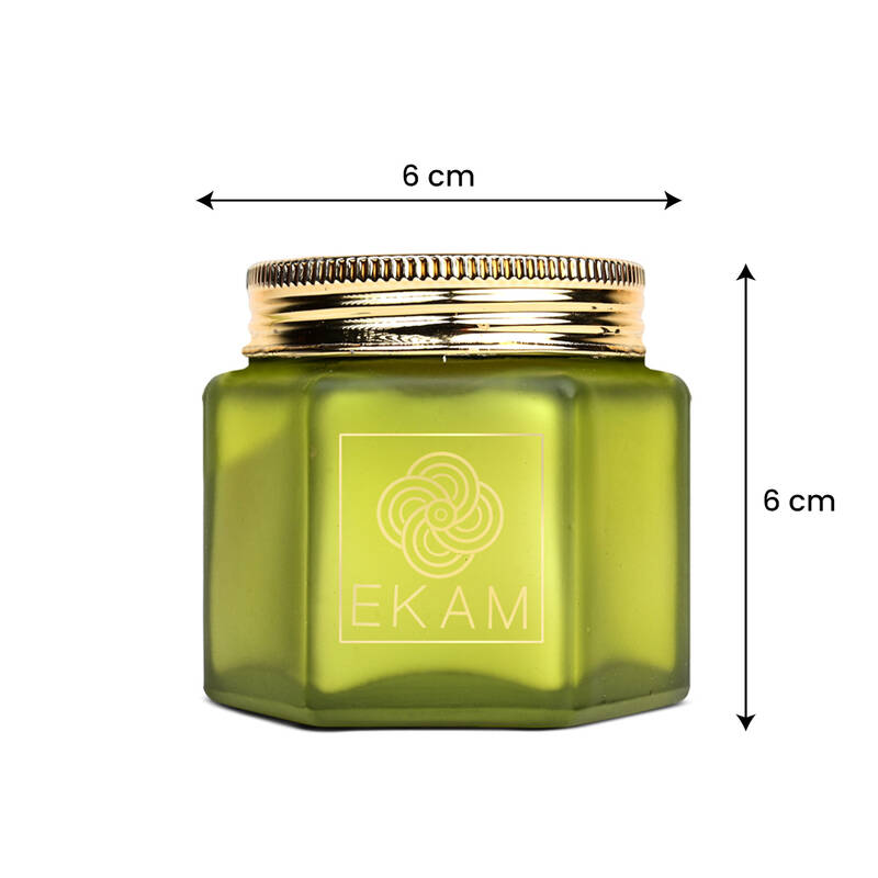 Lemongrass Hexa Jar Scented Candle