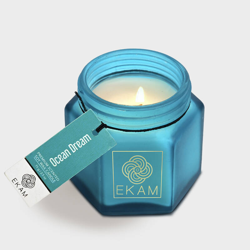 Ocean Dream Hexa Jar Scented Candle