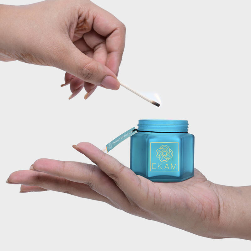 Ocean Dream Hexa Jar Scented Candle