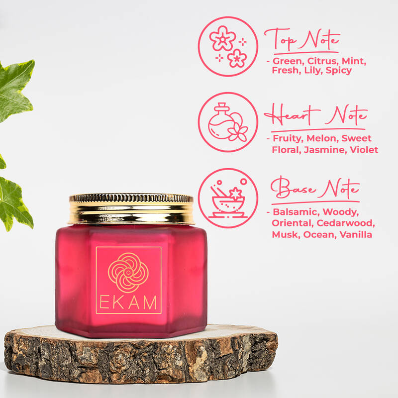 Sweet Pea Hexa Jar Scented Candle