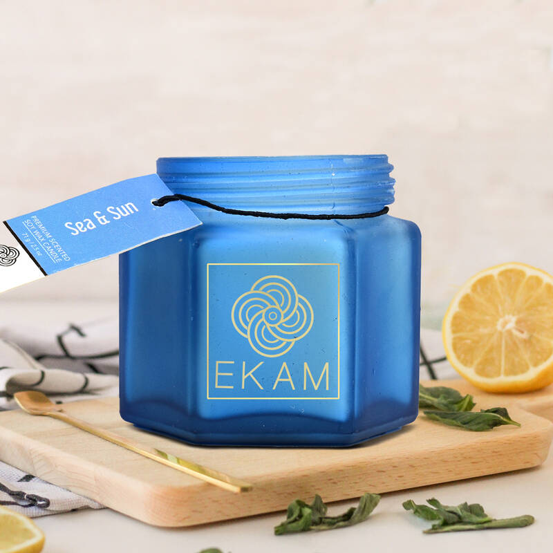 Sea & Sun Hexa Jar Scented Candle