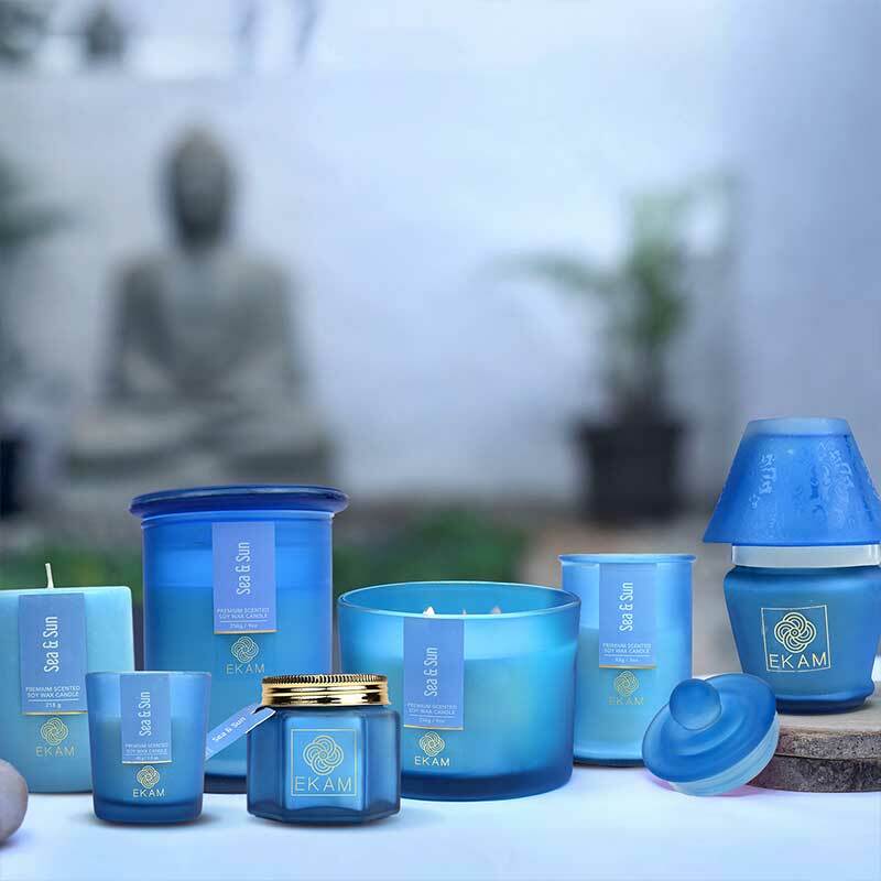 Sea & Sun Hexa Jar Scented Candle