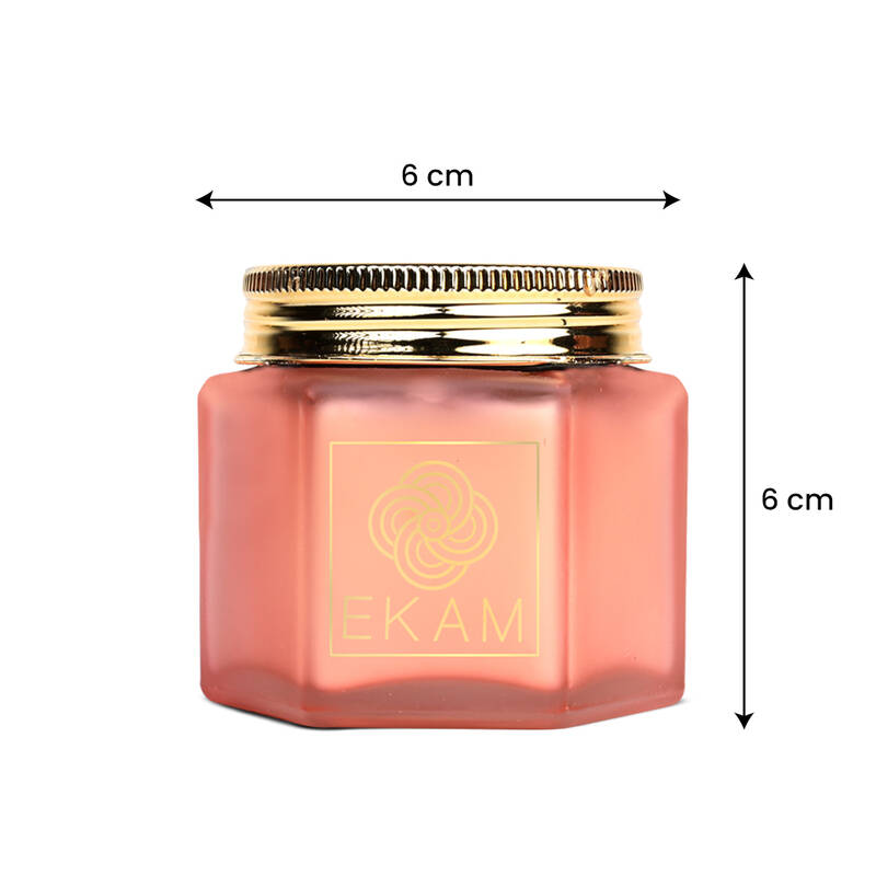 Strawberry Hexa Jar Scented Candle