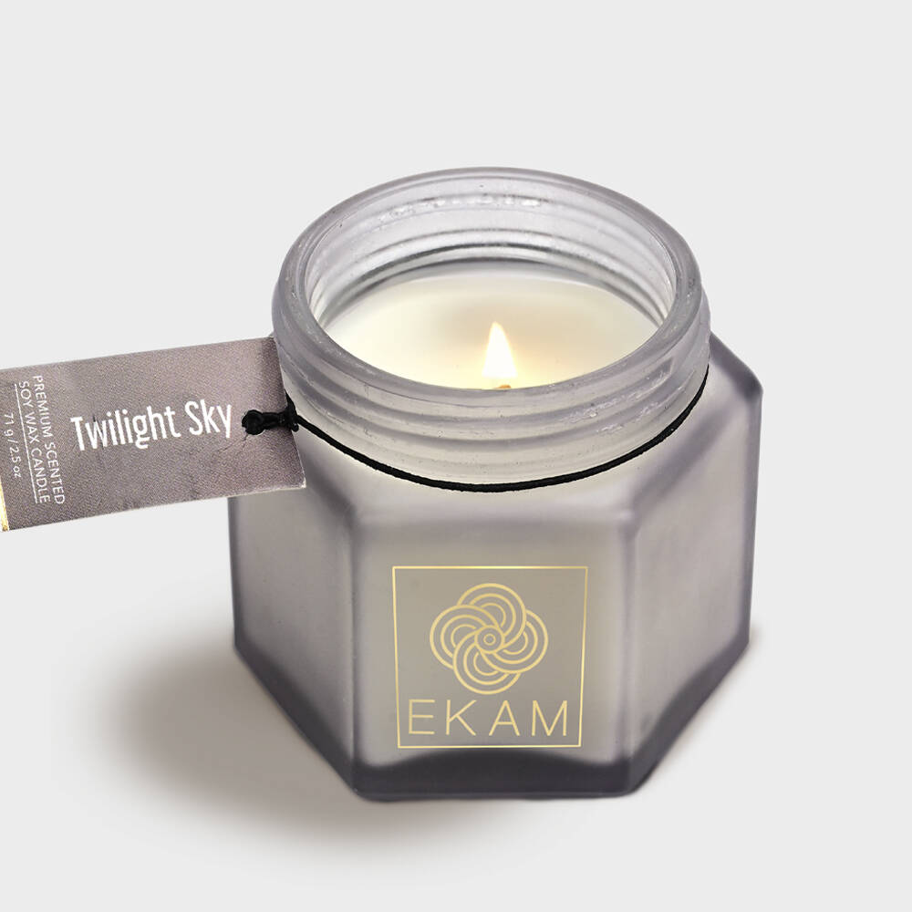 Twilight Sky Hexa Jar Scented Candle