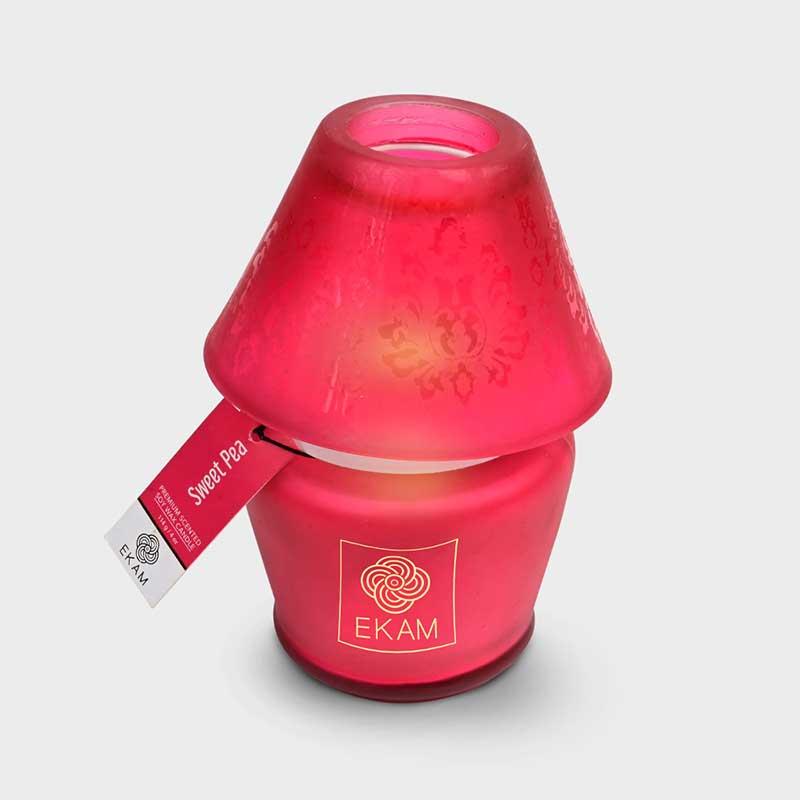 Sweet Pea Lampshade Scented Candle