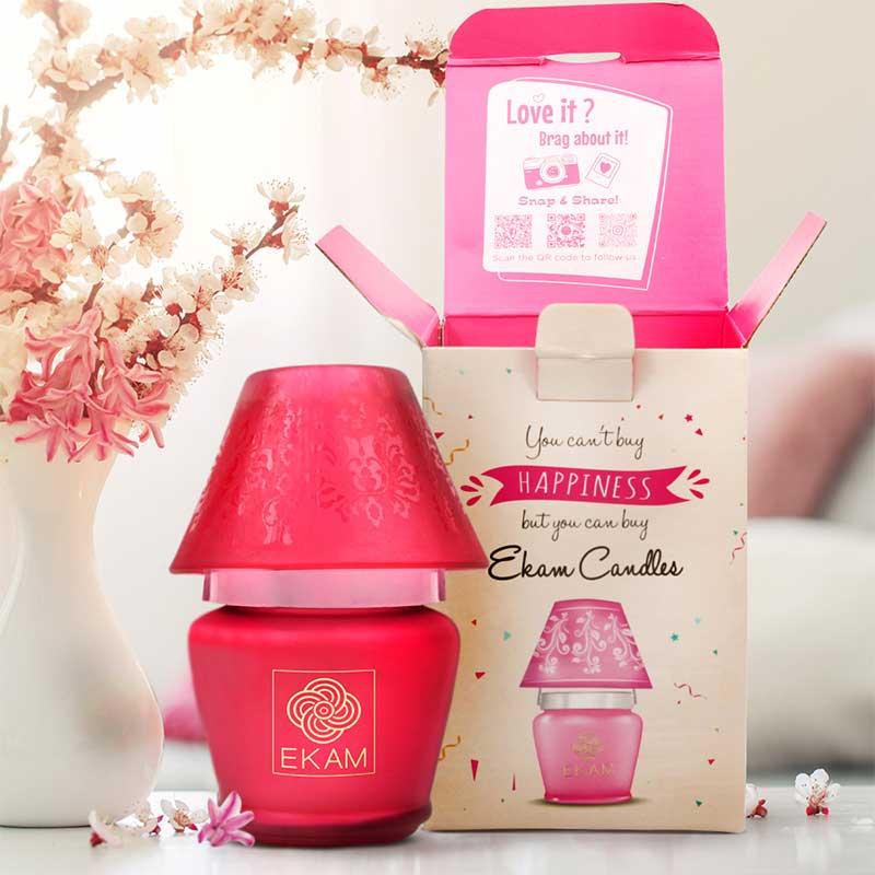 Sweet Pea Lampshade Scented Candle