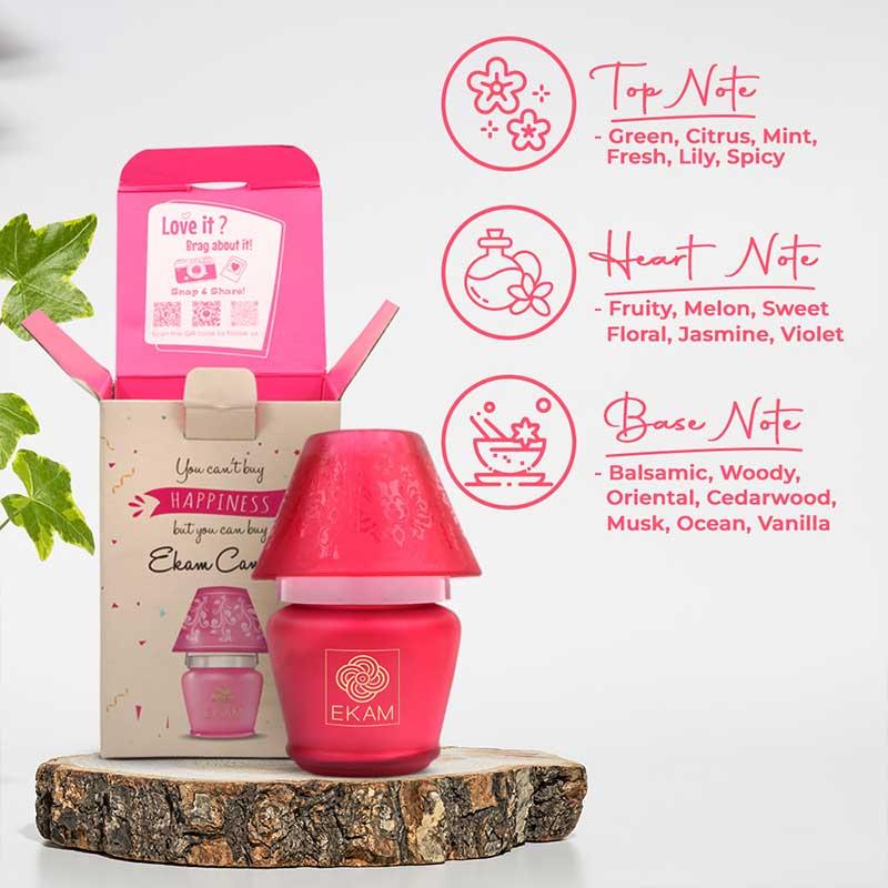 Sweet Pea Lampshade Scented Candle