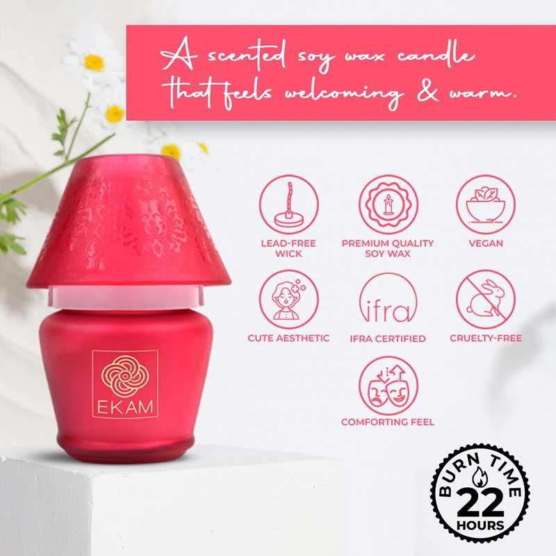 Sweet Pea Lampshade Scented Candle