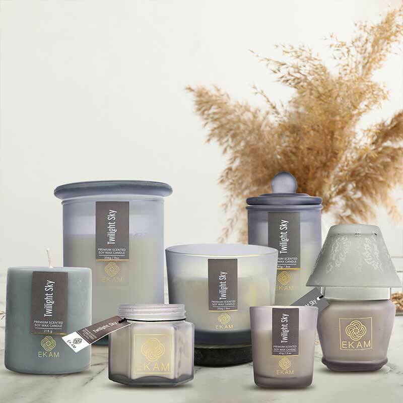 Twilight Sky Lampshade Scented Candle