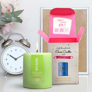 Herb Garden Pillar Scented Candle