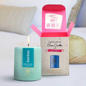 Ocean Dream Pillar Scented Candle