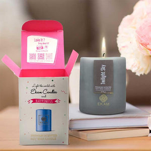 Twilight Sky Pillar Scented Candle