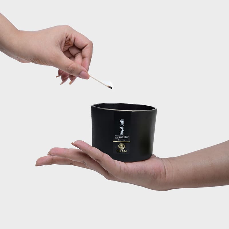 Royal Oudh 3 Wick Scented Candle
