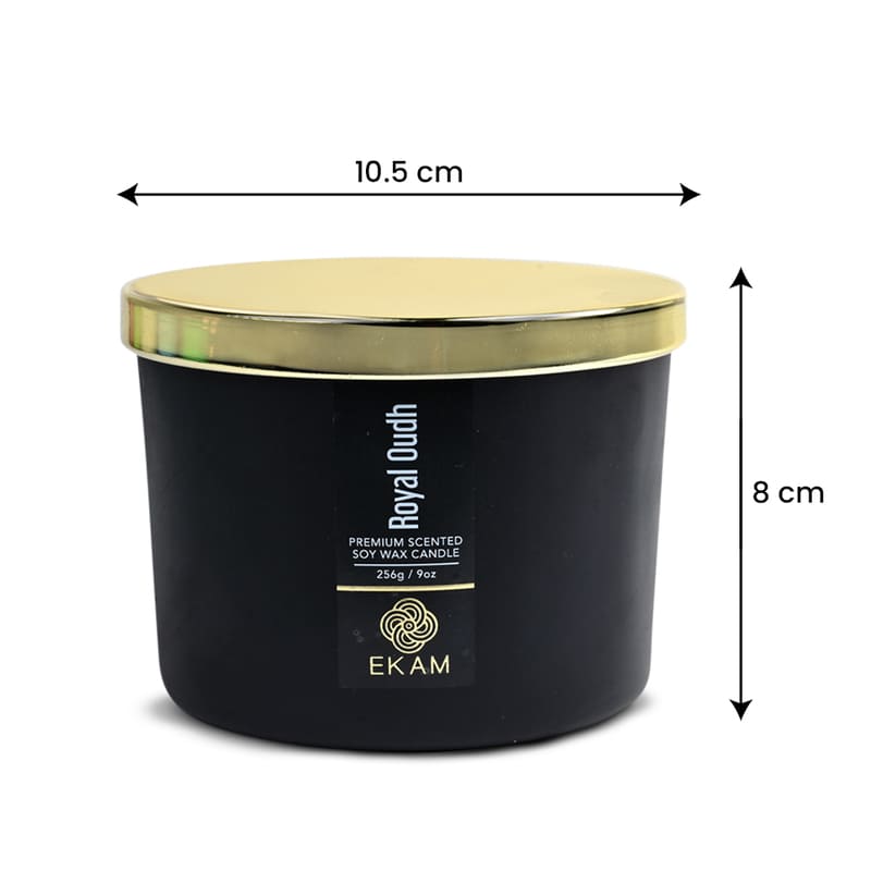 Royal Oudh 3 Wick Scented Candle