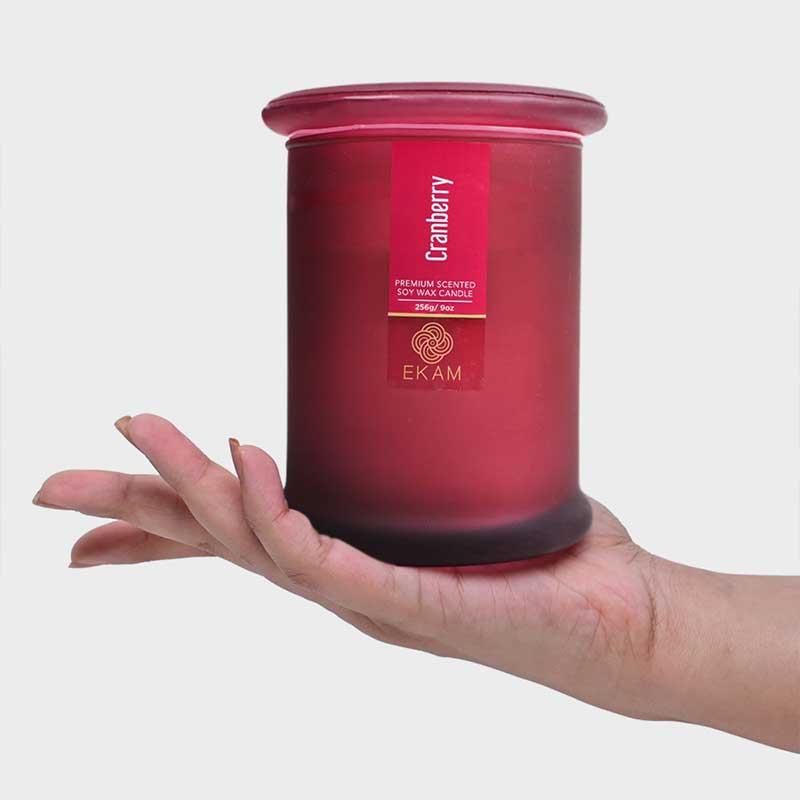 Cranberry Ring Jar Scented Candle