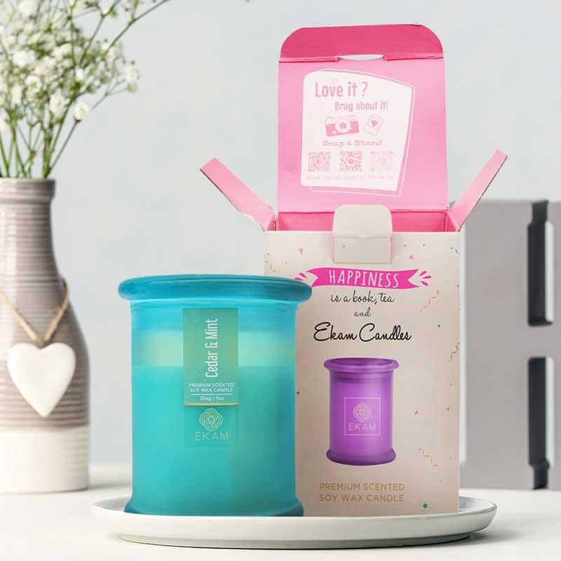 Cedar & Mint Ring Jar Scented Candle