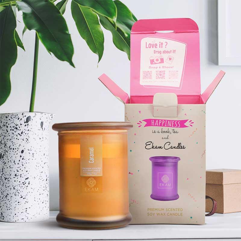 Caramel Ring Jar Scented Candle