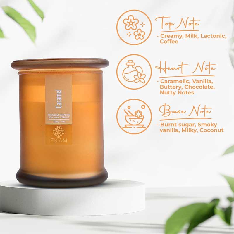 Caramel Ring Jar Scented Candle