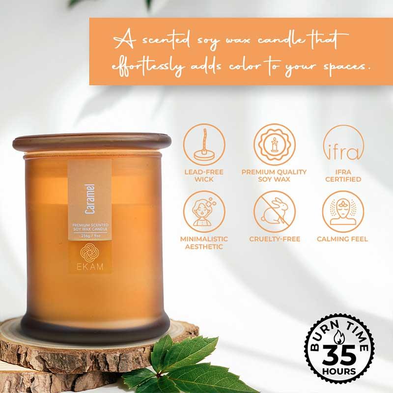 Caramel Ring Jar Scented Candle