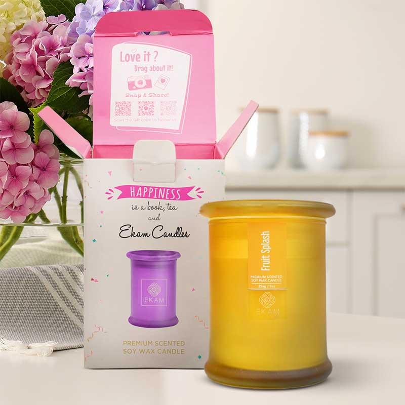 Fruit Splash Ring Jar Scented Candle