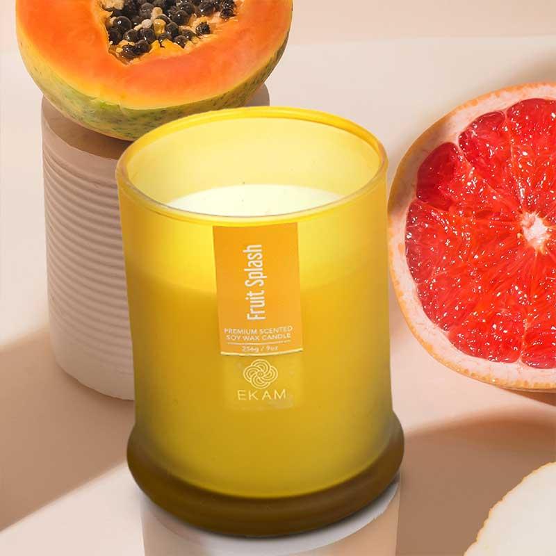 Fruit Splash Ring Jar Scented Candle