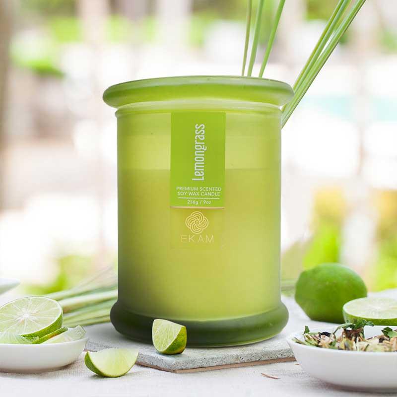 Lemongrass Ring Jar Scented Candle