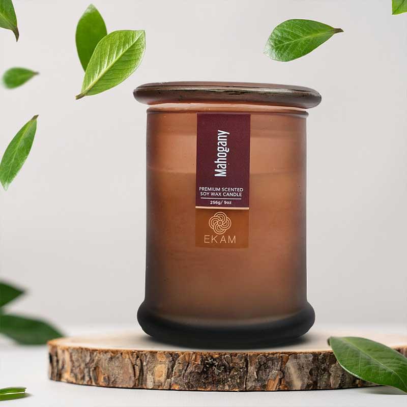 Mahogany Ring Jar Scented Candle