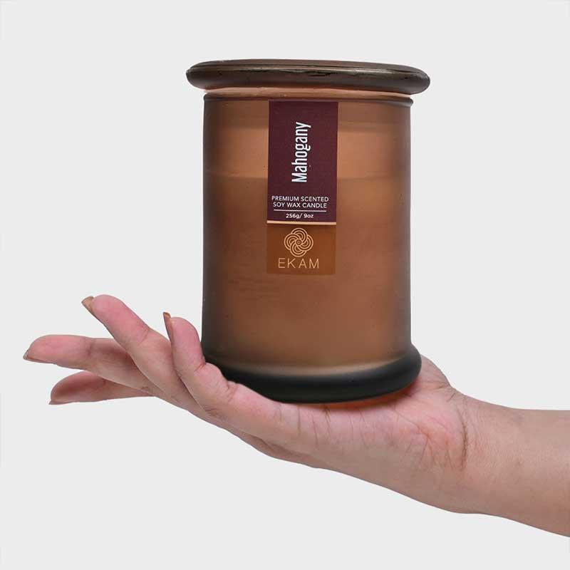Mahogany Ring Jar Scented Candle