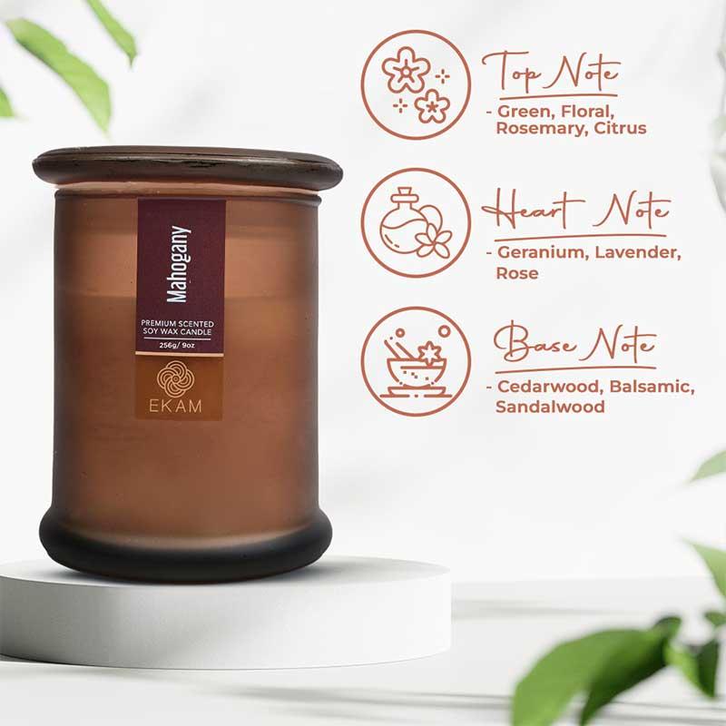 Mahogany Ring Jar Scented Candle