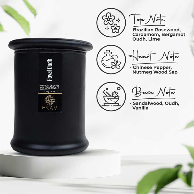 Royal Oudh Ring Jar Scented Candle