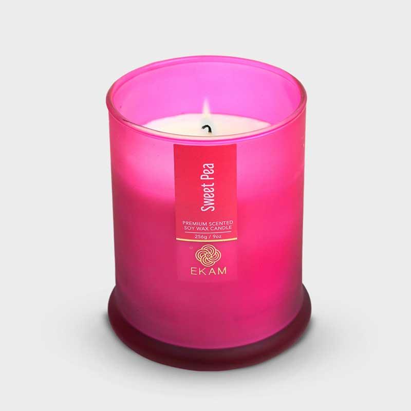 Sweet Pea Ring Jar Scented Candle