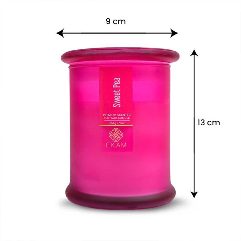 Sweet Pea Ring Jar Scented Candle