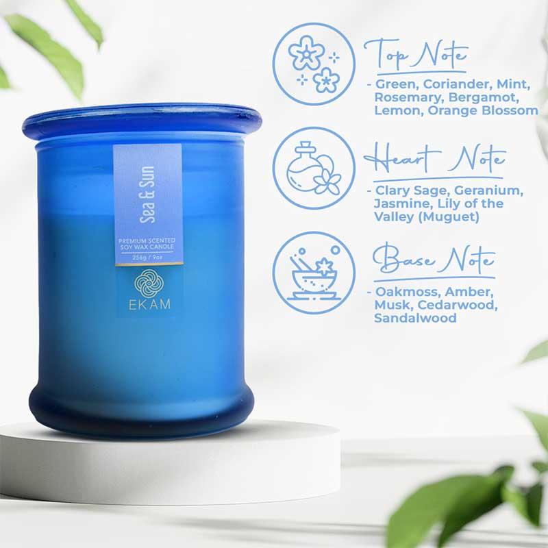 Sea & Sun Ring Jar Scented Candle