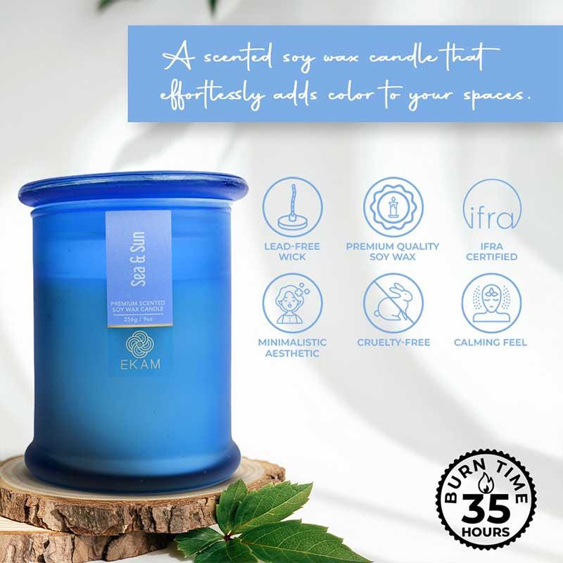 Sea & Sun Ring Jar Scented Candle