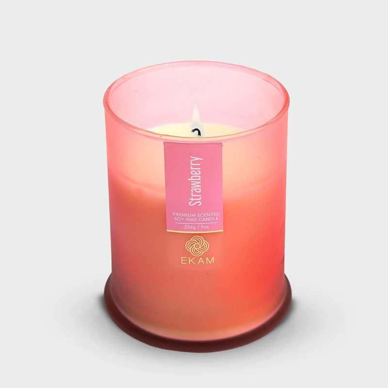 Strawberry Ring Jar Scented Candle