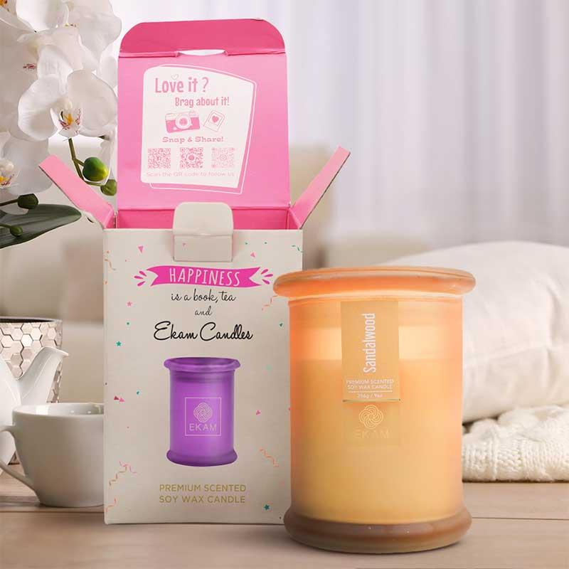 Sandalwood Ring Jar Scented Candle