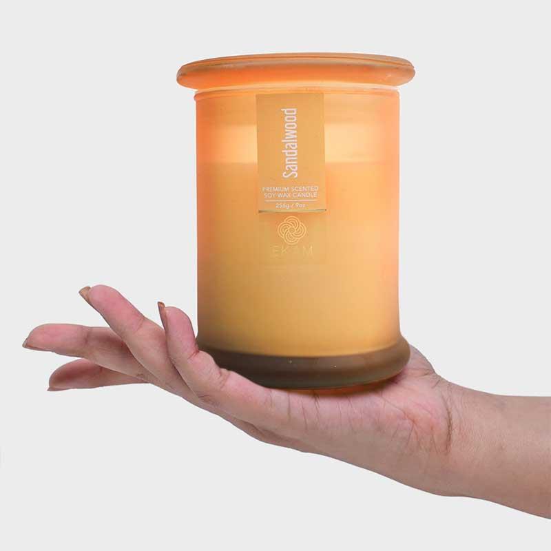 Sandalwood Ring Jar Scented Candle