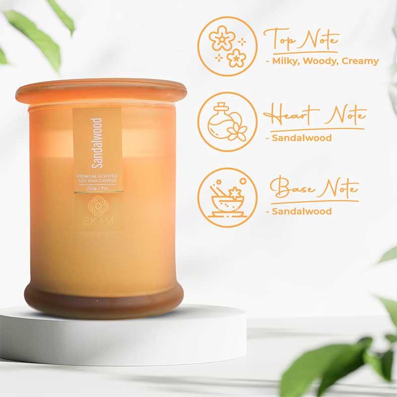 Sandalwood Ring Jar Scented Candle