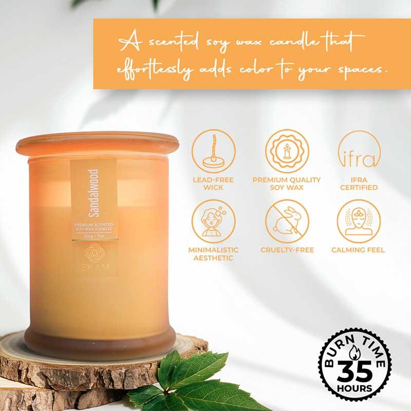Sandalwood Ring Jar Scented Candle