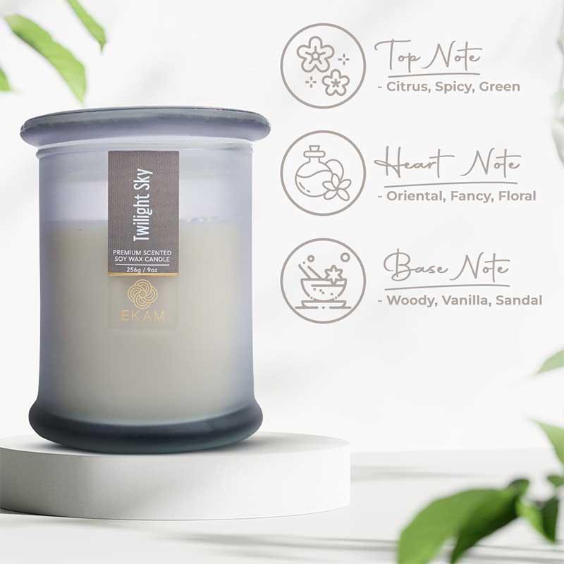 Twilight Sky Ring Jar Scented Candle