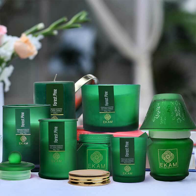 Forest Pine Apothecary Jar Scented Candle